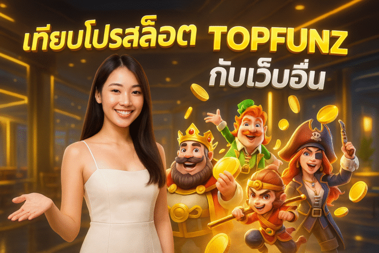 เทียบโปรสล็อต TOPFUNZ กับเว็บอื่น