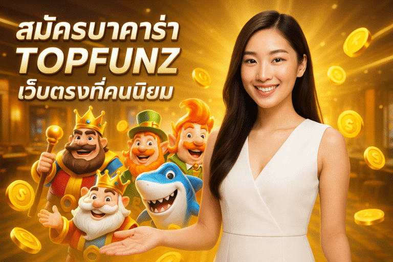 สมัครบาคาร่า TOPFUNZ เว็บตรงที่คนนิยม