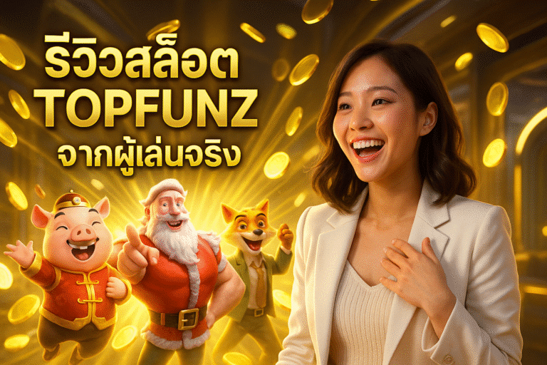 รีวิวสล็อต TOPFUNZ จากผู้เล่นจริง