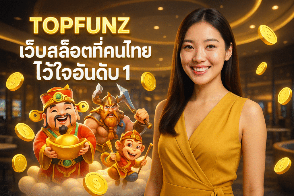 TOPFUNZ เว็บสล็อตที่คนไทยไว้ใจอันดับ 1