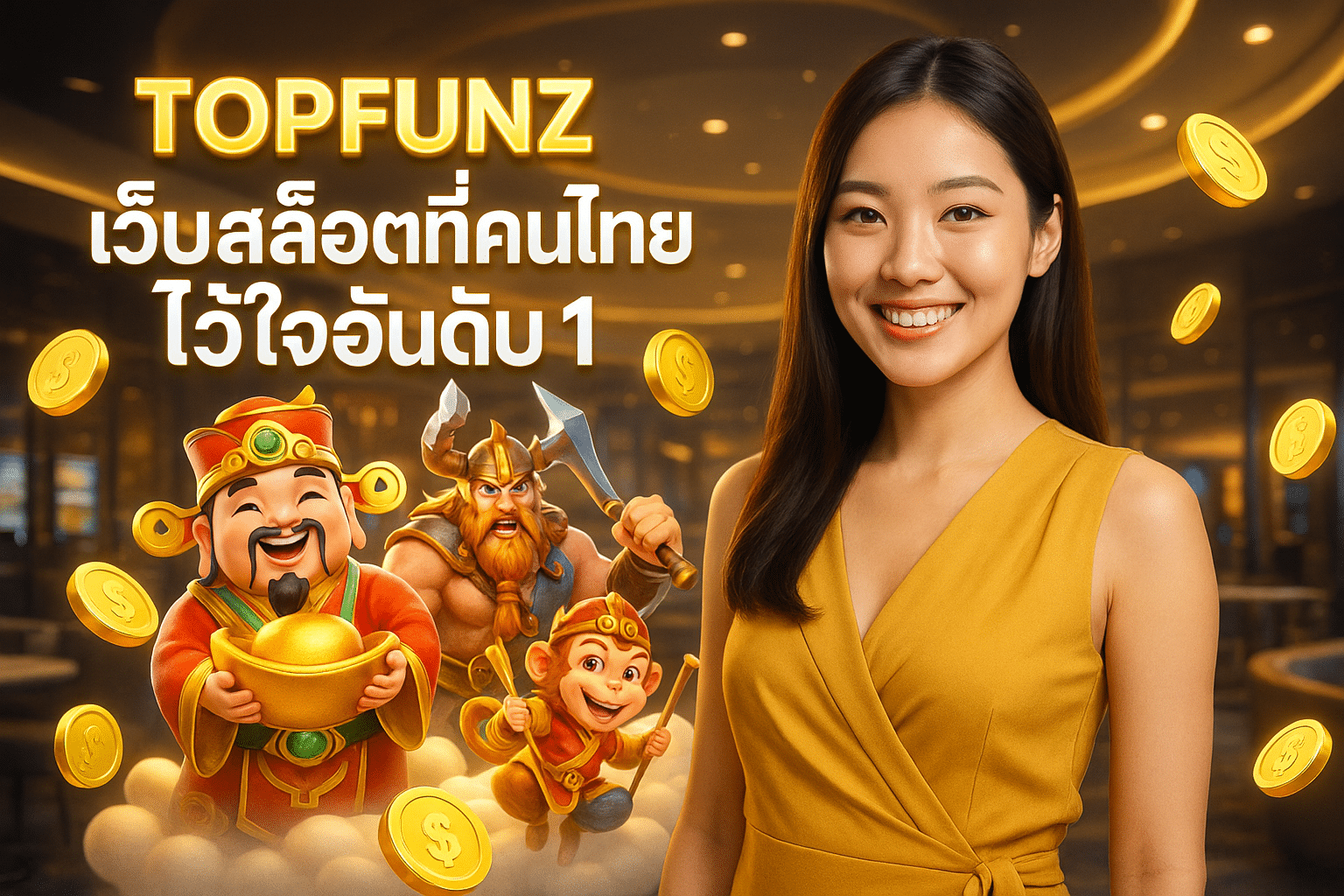 TOPFUNZ เว็บสล็อตที่คนไทยไว้ใจอันดับ 1